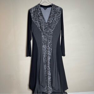 Ronen Chen maxi dress made in Israel size 5=14